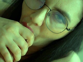 Lecherous Wife Sucks and Swallows Cum