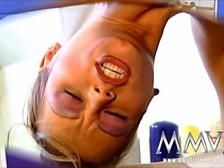 Blondie Beauty Gets Pounded Hard in Steamy Bathroom Encounter