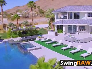 swingers play sexy games under the sun for summer fun