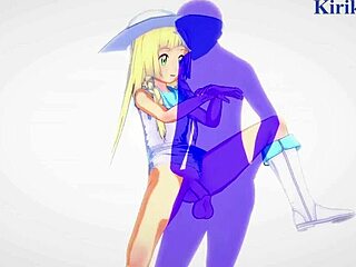 Lillie and Jessie Musashi in intense Pokemon hentai sex?