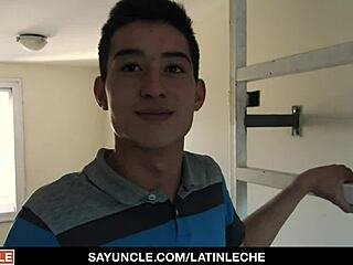 Inked Latino hunk dominates well-endowed amateur in raw encounter