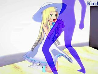 Lillie and Jessie Musashi in intense Pokemon hentai sex?