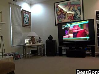 cutie black girl reveals her stunning body on bestgonzo