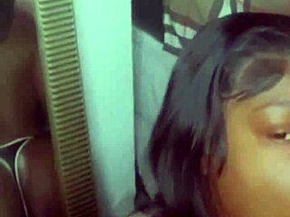 My Petite 18+ Stepsister Tests My Big Black Cock at Home