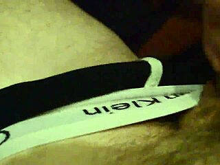 Homemade cam captures masturbation session ending in cumshot