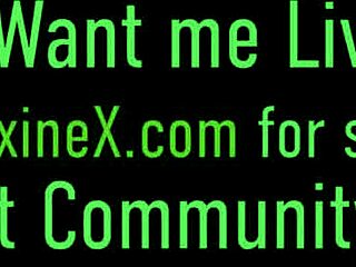 Amazing Facial for Busty Maxine X in Wild Gangbang