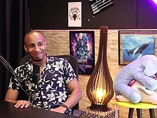 the black guy shows scar on broken hard cock, a negro top delight in sensual oral.