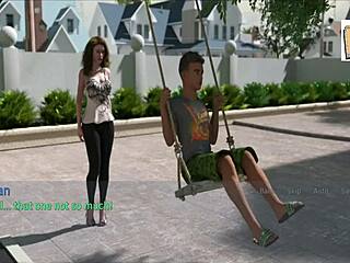 I watch my wife and stepmother with big asses.