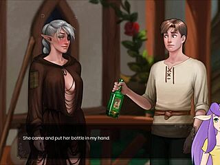 Part 13: naked elf has fun in bath.