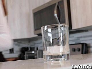 Blindfolded MILF Helena Price enjoys intense domination and facial