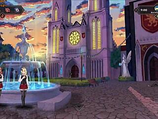 3D Shemale Teacher Sucks Big Cock in Bed