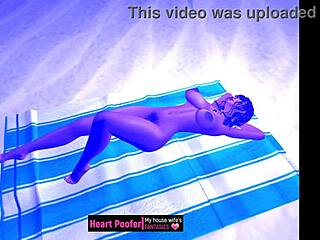 Moonlit Self Pleasuring!