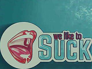 Horny blonde gives blowjob and doggystyle to photographer