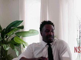 his divorced status catches teen babysitter's eye in interracial scenario