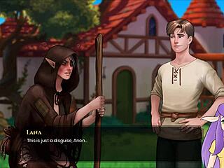 Part 13: naked elf has fun in bath.