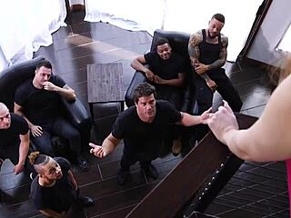 i experienced a kinky 6 on 1 gangbang with intense anal and bondage