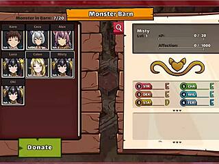 Blonde and brunette teens play breeding farm game on ranch