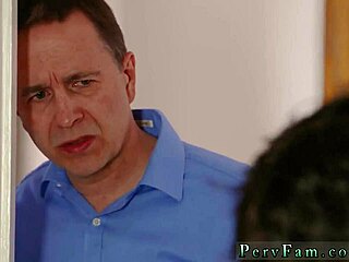 Is this pretty teen 18+ ready for her first time with step daddy?