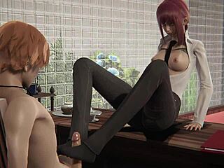 Makima Fucks Denji in Uncensored 3D Hentai Bondage Game