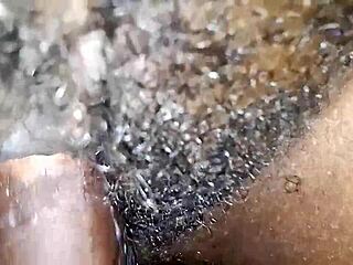 Black Girl Next Door Fucks Tight Pussy With Friend In Dorm Bed