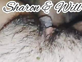 cogiendo mi esposa's pussy hasta creampie, le encanta todas las noches