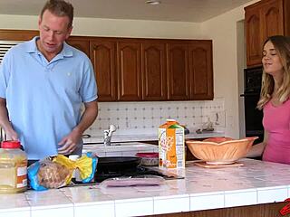 alexis adams, slobber all over my buddy's dick