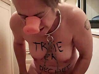 Wow! Watch this slave in total submission mode!