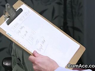 hot peach swallows jizz load on her face