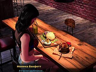 FashionBusiness - HIRED AT BAR in Wild 3D Hentai Action!