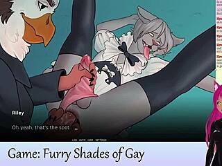 Furry VTuber Lewdneko's gay adventure in Shades of Gay Part 1