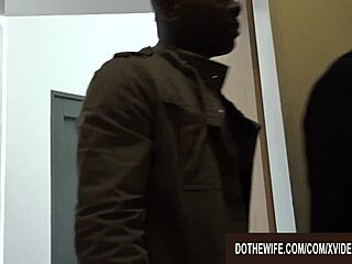 bbc drills sexy elisa anally as her cuck indulges in eating her pussy