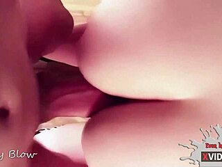 Hot closeup of amateur doggy bareback sex from his POV.