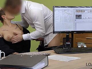 Naughty girl charms her way to credit approval