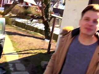 Dude Sucks My Cock Then I Penetrate! Czech Hunter Nails Tight Bubble Butt!