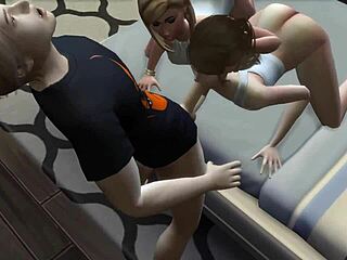 New alien girl gets fucked in the bath in this steamy anime