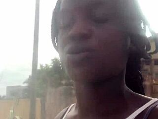 crazy bitch rushes to supermarket for lighter to smoke!