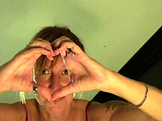 Cute couple shares loving moments in kitchen