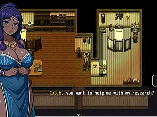 In the realm of Lost Lagoon, a sexy nurse unveils her expertise in a male's anatomy, while exploring new boundaries in the hentai game series.