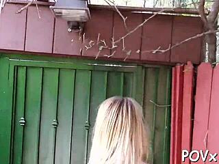 Detailed Hardcore Fucking With Cute Young Girl In Doggy And Blowjob