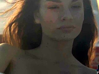 Petite 18+ Blonde Milf Brooke Lorraine Shows Pierced Nipples for Playboy