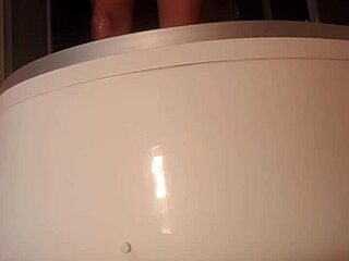 Solo shower fetish with emphasis on clean cock