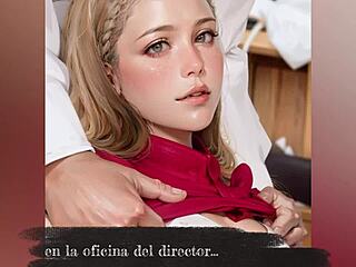 Anime Hentai - Director's Libido In School With Big Tits