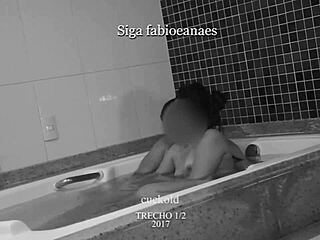 Hotwife Latina Seduces Shy Friend in Jacuzzi