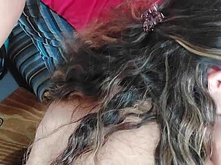 Latina stepsis swallows my load after deepthroat