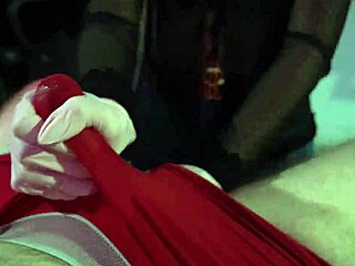 Pink Nurse Gloves Make Him Explode in Underwear at Hospital Party. Will You Last Longer?