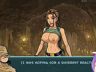 Star Chanel 34, Lara Croft blows me in part 92