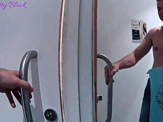 Fitting Room Sex Ends with Cum Swallow