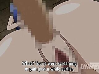 Busty Asian milf gets bound and takes a massive assfucking in this steamy hentai