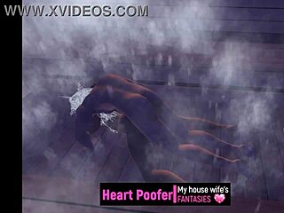 Unexpected sex in the cartoon sauna