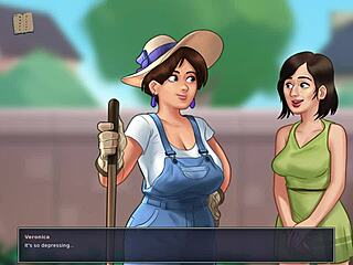 Episode 132 of summertime saga with erotic elements